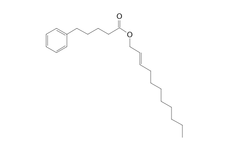 5-Phenylvaleric acid, undec-2-en-1-yl ester