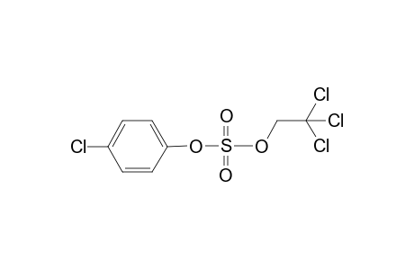 4-Chlorophenyl (2,2,2-trichloroethyl) sulfate