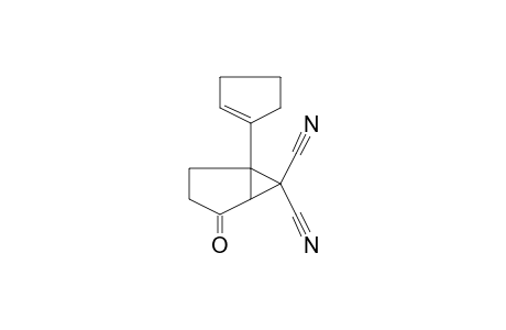 Bicyclo[3.1.0]hexan-2-one, 6,6-dicyano-5-(1-cyclopenten-1-yl)-