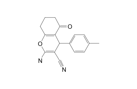 Chromane-3-carbonitrile, 2,3-dehydro-5,6,7,8-tetrahydro-2-amino-4-(4-methylphenyl)-5-oxo-