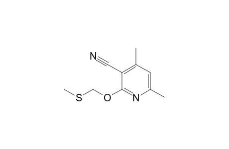4,6-DIMETHYL-2-(METHYLTHIOMETHOXY)-PYRIDINE-3-CARBONITRILE