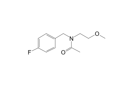 N-(4-Fluorobenzyl)-2-methoxyethanamine, N-acetyl-