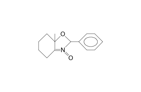 2-Phenyl-4,5,6,7-tetrahydro-7a-methyl-benzoxazoline-3-oxide