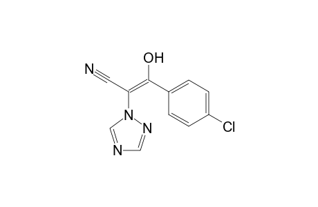 1H-1,2,4-Triazole-1-acetonitrile, alpha-[(4-chlorophenyl)hydroxymethylene]-