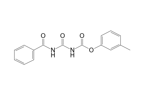 Allophanic acid, 4-benzoyl-, m-tolyl ester