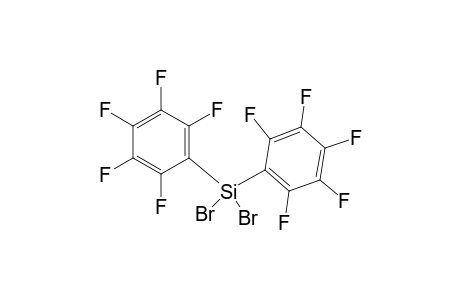 BIS-(PENTAFLUORPHENYL)-DIBrOMSILAN