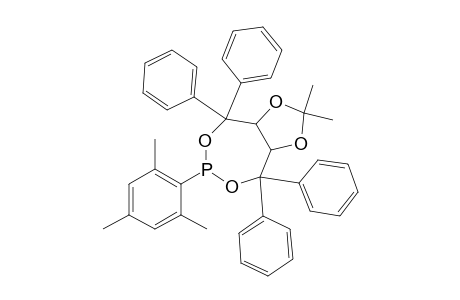 9,9-Dimethyl-4-(2',4',6'-trimethylphenyl)-2,2,6,6-tetraphenyl-3,5,8,10-tetraoxa-4-phosphabicyclo[5.3.0]decane