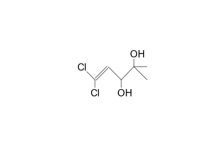 5,5-DICHLORO-2-METHYL-4-PENTENE-2,3-DIOL