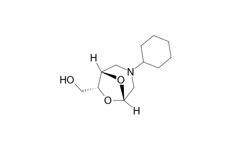 (1S,5S,7R)-(3-Cyclohexyl-6,8-dioxa-3-azabicyclo[3.2.1]oct-7-yl)methanol