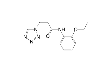1H-tetrazole-1-propanamide, N-(2-ethoxyphenyl)-