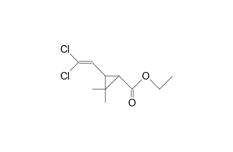 Ethyl 3-(2,2-dichlorovinyl)-2,2-dime-1-cy-clopropanecarboxylate