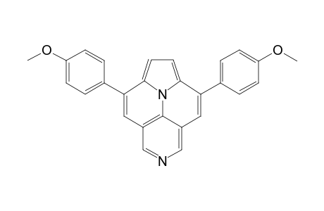 5,8-Bis(4-methoxyphenyl)indolizino[6,5,4,3-ija][1,6]naphthyridine