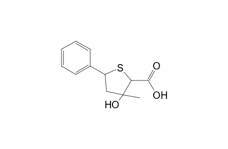 2-Thiophenecarboxylic acid, tetrahydro-3-hydroxy-3-methyl-5-phenyl-