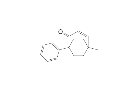 5-Methyl-1-phenylbicyclo[3.2.2.]non-3-en-2-one