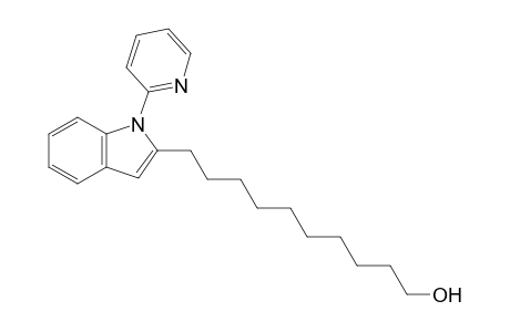 10-[1-(Pyridin-2-yl)-1H-indol-2-yl]decan-1-ol