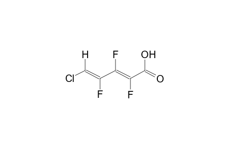 (E,Z)-5-CHLORO-5-HYDROPERFLUOROPENTA-2,4-DIENOIC ACID