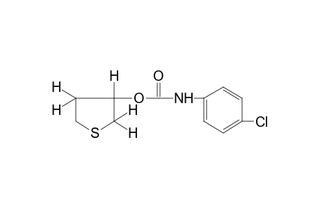 tetrahydrothiophene-3-ol, p-chlorocarbanilate
