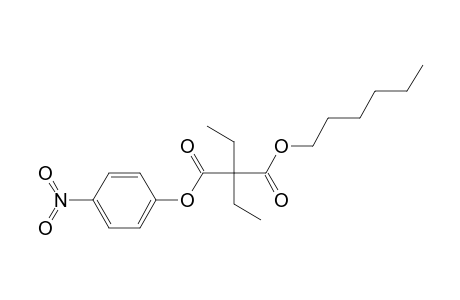 Diethylmalonic acid, hexyl 4-nitrophenyl ester