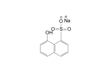 8-hydroxy-1-naphthalenesulfonic acid, monosodium salt