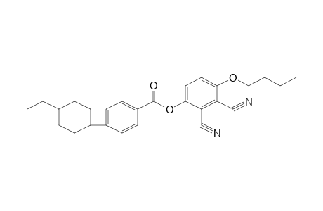 4-Butoxy-2,3-dicyanophenyl 4-(4-ethylcyclohexyl)benzoate