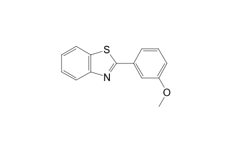 2-(m-methoxyphenyl)benzothiazole