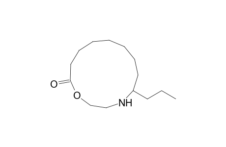 5-Propyl-1-oxa-4-azacyclotridecan-13-one