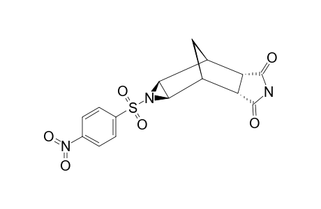 3-PARA-NITROPHENYLSULFONYL-3,8-DIAZATRICYCLO-[5.3.1.0-(2.4-EXO).0-(6.10-ENDO)]-UNDECANE-7,9-DIONE