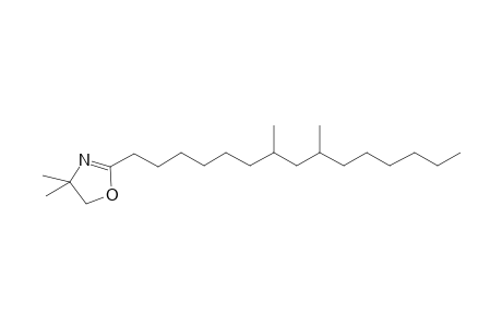 8,10-Dimethyl-hexadecanoic acid, dmox derivative