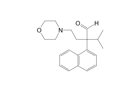 alpha-ISOPROPYL-alpha-1-NAPHTHYL-4-MORPHOLINEBUTYRALDEHYDE