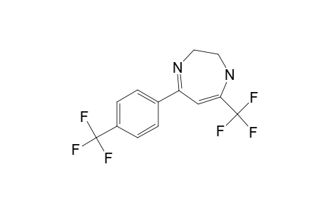 2,3-Dihydro-5-trifluoromethyl-7-[4'-( trifluoromethyl)phenyl]-1,4-diazepine