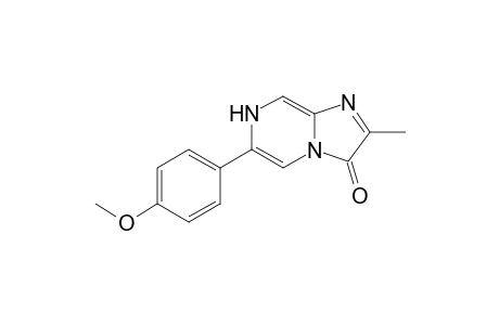 6-(4-Methoxyphenyl)-2-methyl-7H-imidazo[1,2-a]pyrazin-3-one