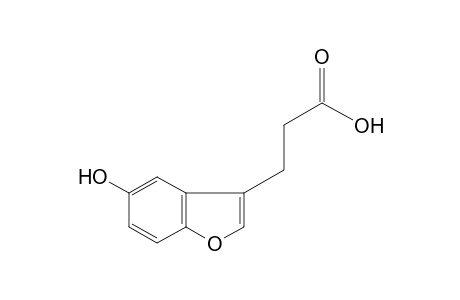 5-hydroxy-3-benzofuranpropionic acid