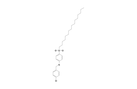 p-chloro-N-[p-(hexadecylsulfonyl)phenyl]benzylamine