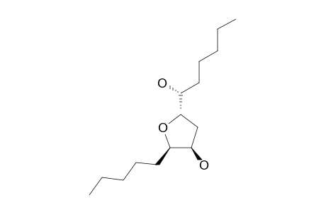 (6R*,7R*,9S*,10R*)-6,9-EPOXYPENTADECANE-7,10-DIOL