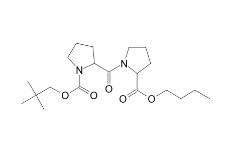 D-Prolyl-D-proline, N-neopentyloxycarbonyl-, butyl ester