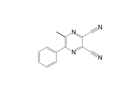 5-methyl-6-phenyl-2,3-pyrazinedicarbonitrile