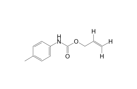 p-methylcarbanilic acid, allyl ester