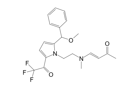 (3E)-4-[{2-[2-[Methoxy(phenyl)methyl]-5-(trifluoroacetyl)-1H-pyrrol-1-yl]ethyl}(methyl)amino]but-3-en-2-one