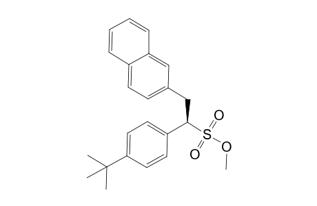 (1R)-1-(4-tert-butylphenyl)-2-(2-naphthalenyl)ethanesulfonic acid methyl ester