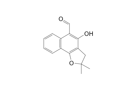 2,2-Dimethyl-4-hydroxy-2,3-dihydro-naphtho[1,2-b]furan-5-carbaldehyde