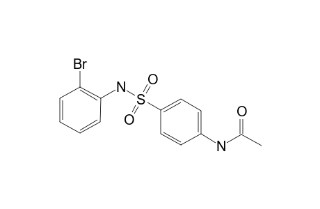 N-[4-(2-bromo-phenylsulfamoyl)-phenyl]-acetamide