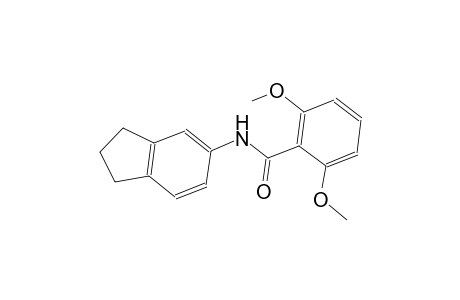 N-(2,3-dihydro-1H-inden-5-yl)-2,6-dimethoxybenzamide