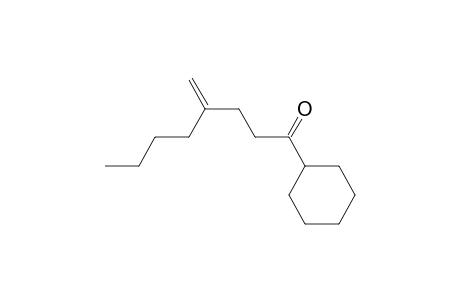 1-Octanone, 1-cyclohexyl-4-methylene-