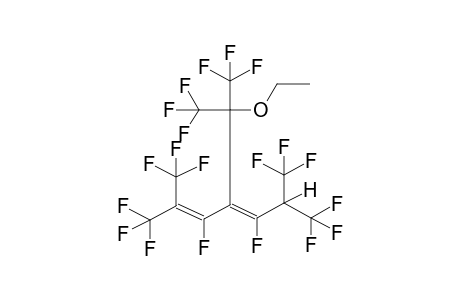 4-(ALPHA-ETHOXYPERFLUOROISOPROPYL)-2-HYDROPERFLUORO-2,6-DIMETHYL-3,5-HEPTADIENE