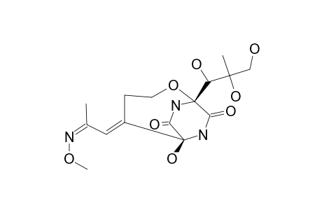 (5E,5BZ)-5A-ACETYLBICYCLOMYCIN-O-METHYLOXIME