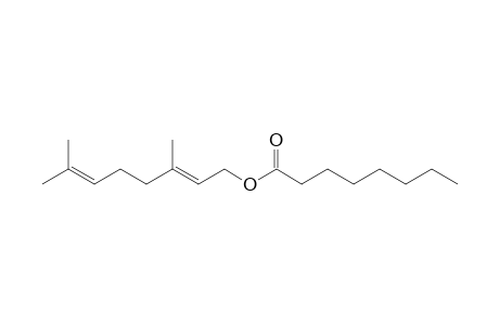 Geranyl caprylate