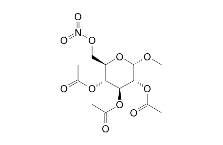 methyl alpha-D-glucopyranoside, 2,3,4-triacetate 6-nitrate