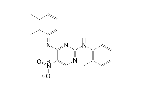 2,4-pyrimidinediamine, N~2~,N~4~-bis(2,3-dimethylphenyl)-6-methyl-5-nitro-