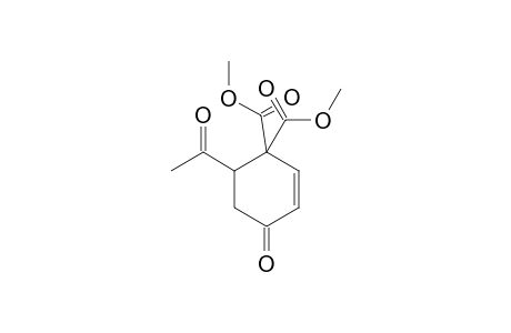 Dimethyl-6-acetyl-4-oxocyclohex-2-ene-1,1-dicarboxylate