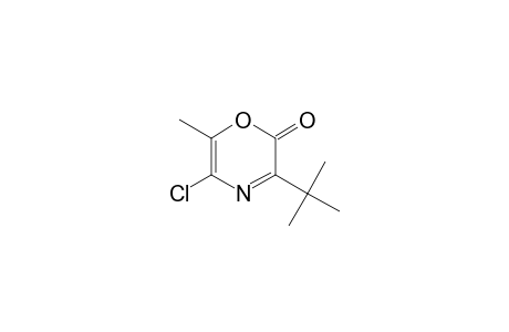 3-tert-Butyl-5-chloro-6-methyl-2H-1,4-oxazin-2-one